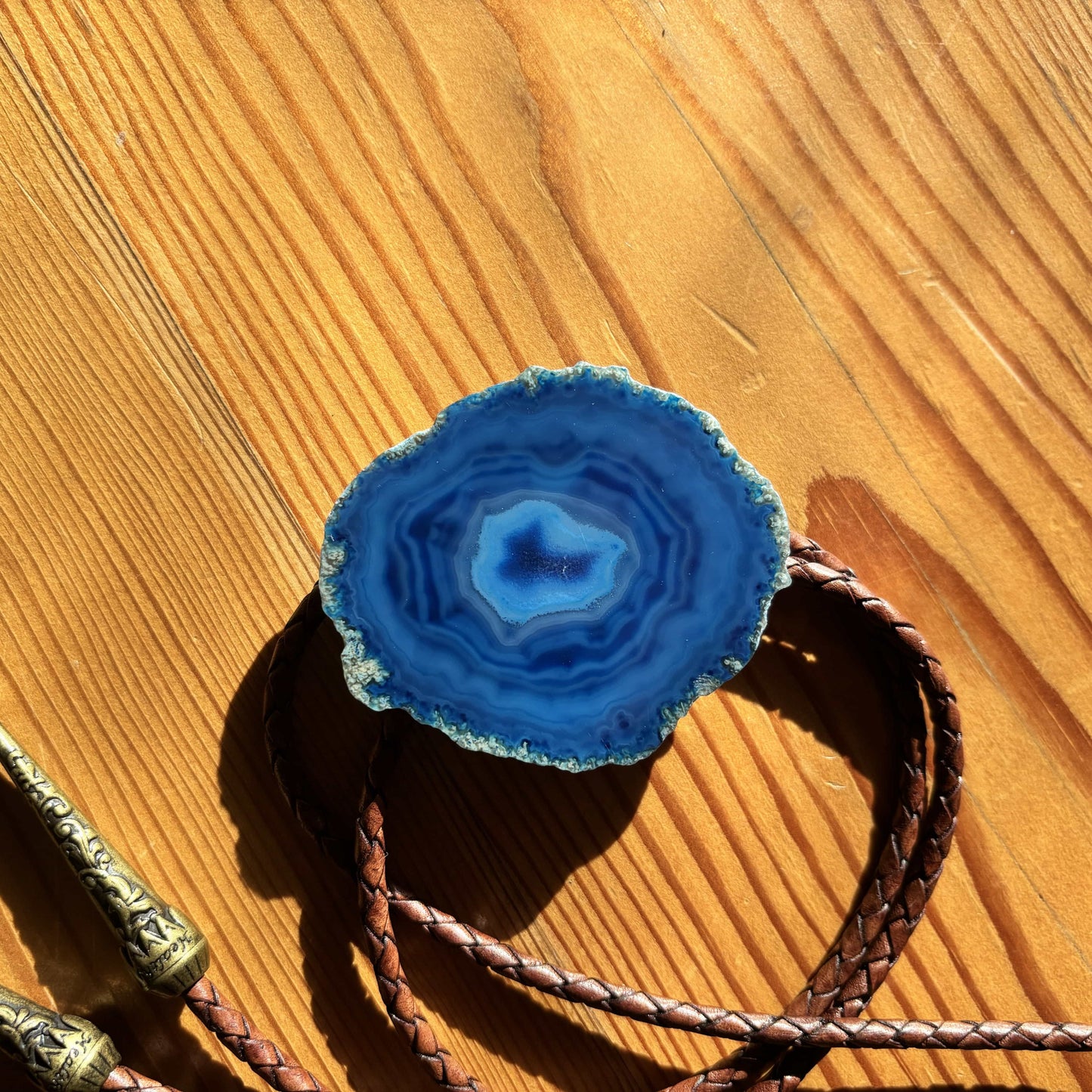 Cobalt Bolo Tie