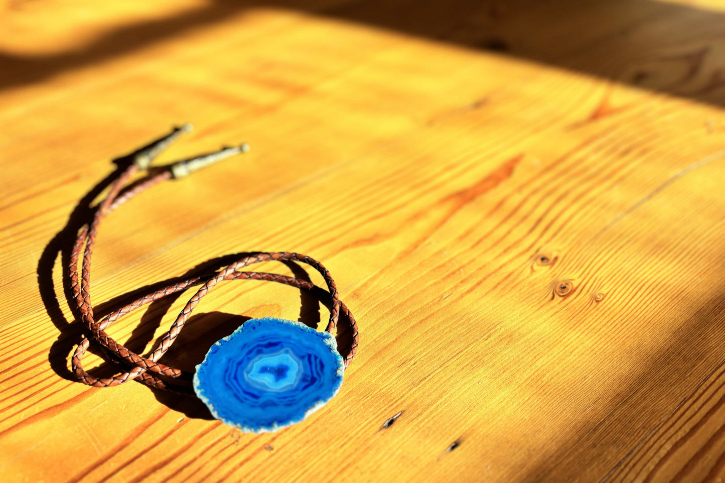 Cobalt Bolo Tie