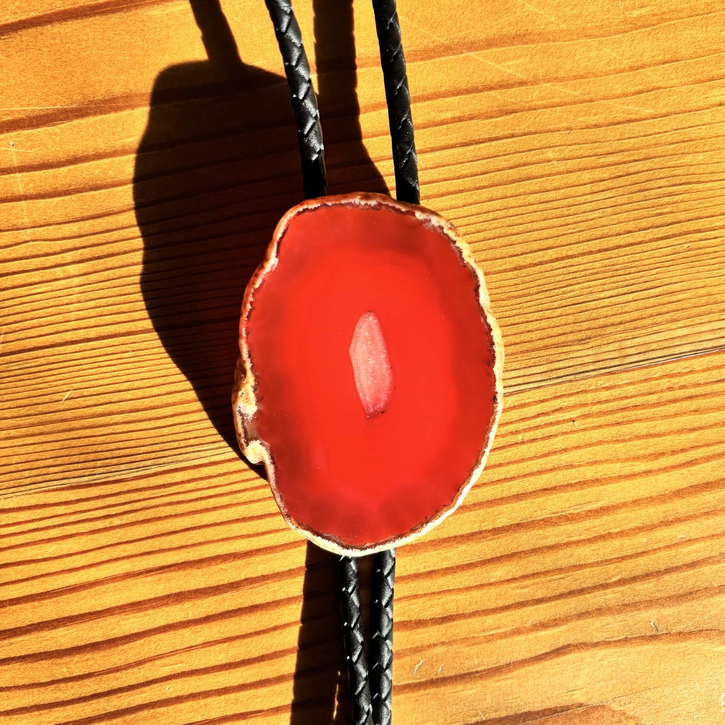 Crimson Bolo Tie