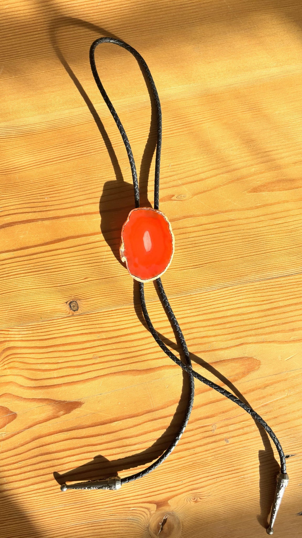 Crimson Bolo Tie