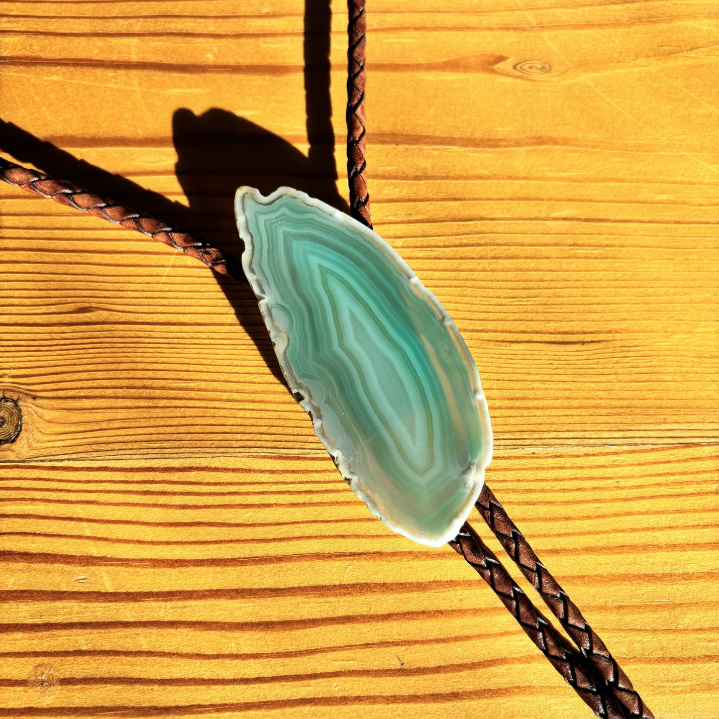 Sage Bolo Tie